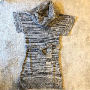 Cool neck sweater dress